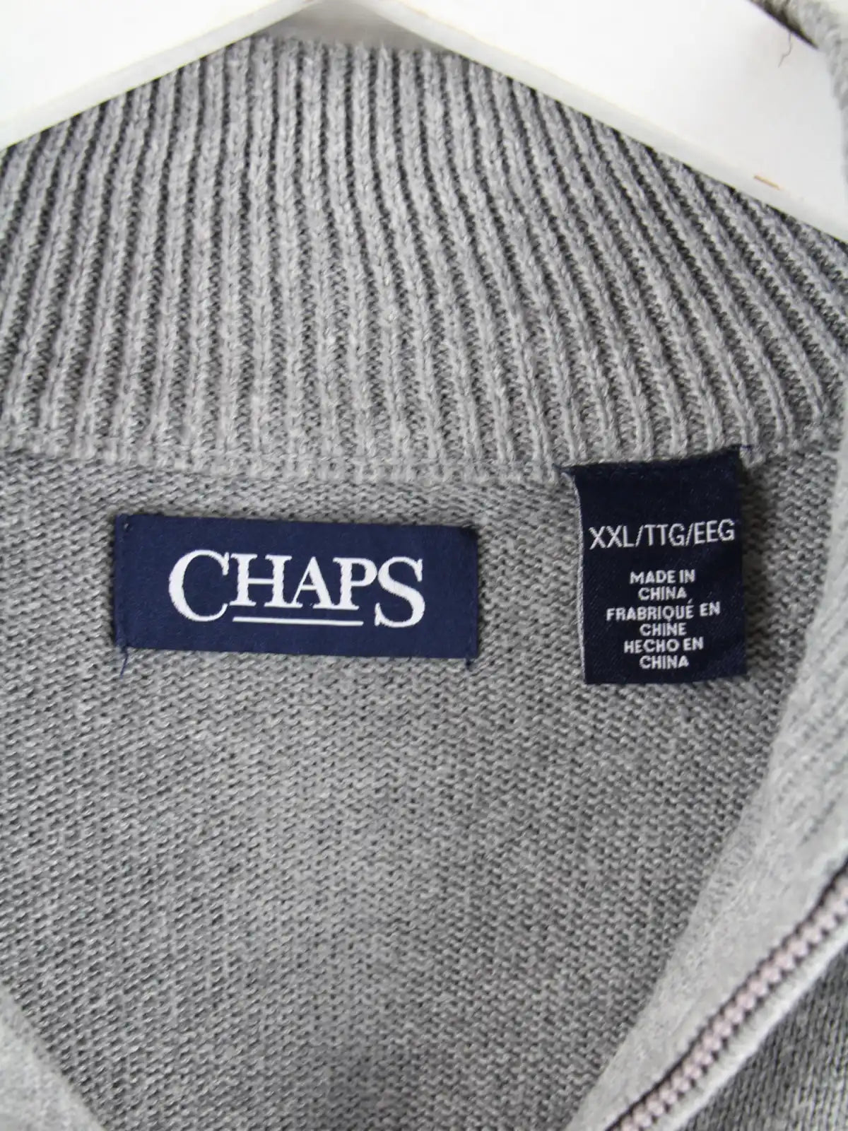 Chaps by Ralph Lauren Pullover Grau XXL – Etikett