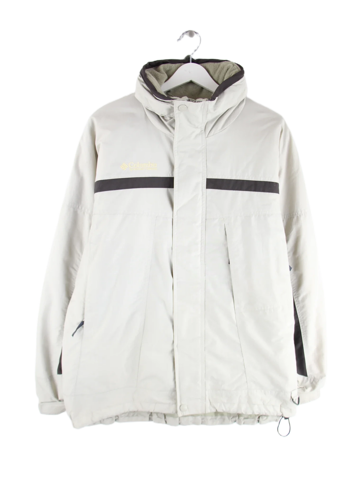 Columbia Jacke Beige L – Vorderseite