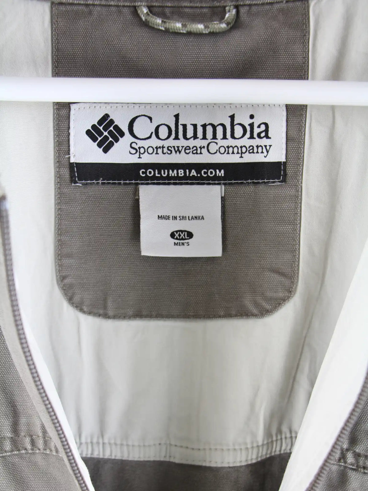 Columbia Jacke Grün XXL – Etikett