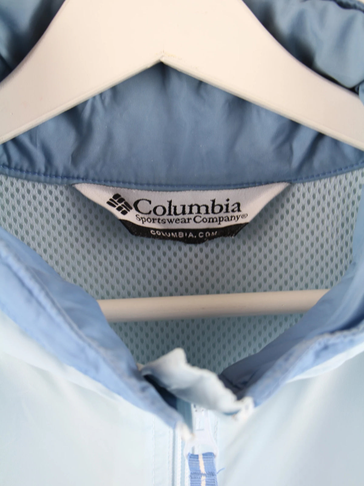 Columbia Leichte Jacke Blau L – Etikett