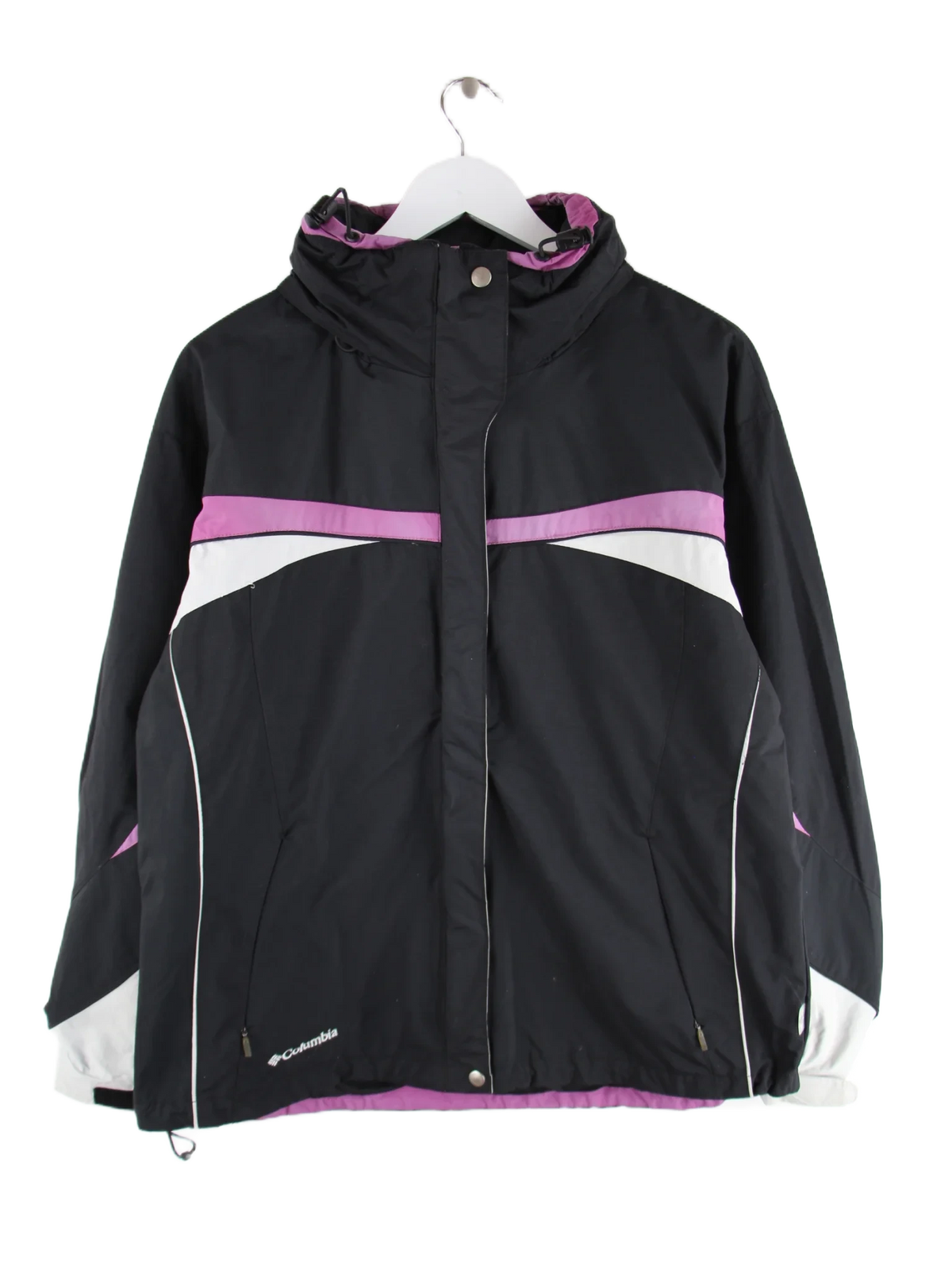 Columbia Leichte Jacke Schwarz L – Vorderseite