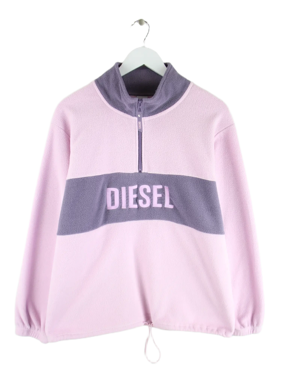 Diesel Fleece Rosa M – Vorderseite