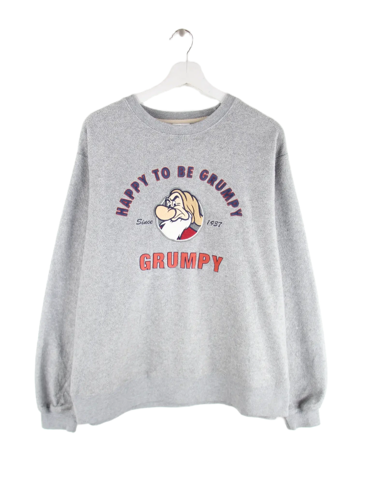 Disney Fleece Grau L – Vorderseite