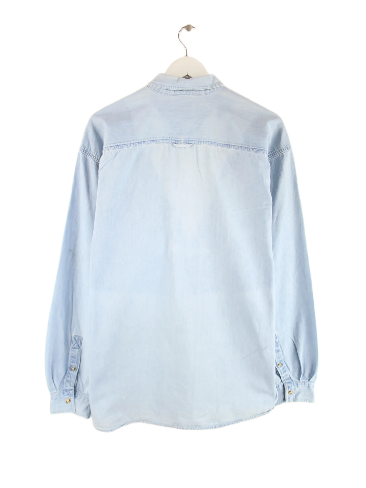 Eddie Bauer Freizeit Hemd Blau L – Rückseite