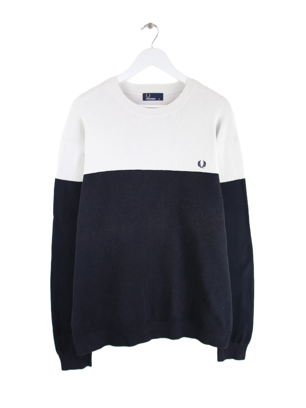 Fred Perry Pullover Mehrfarbig XXL – Vorderseite