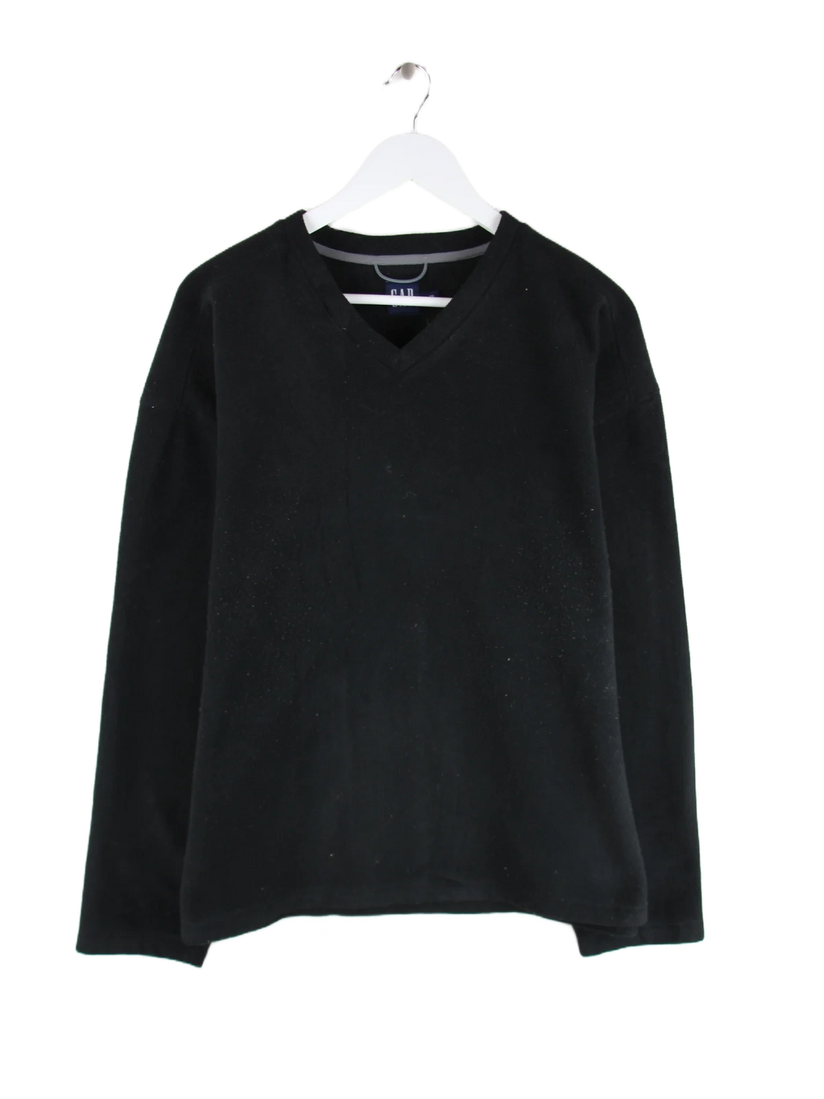 GAP Fleece Schwarz XL – Vorderseite