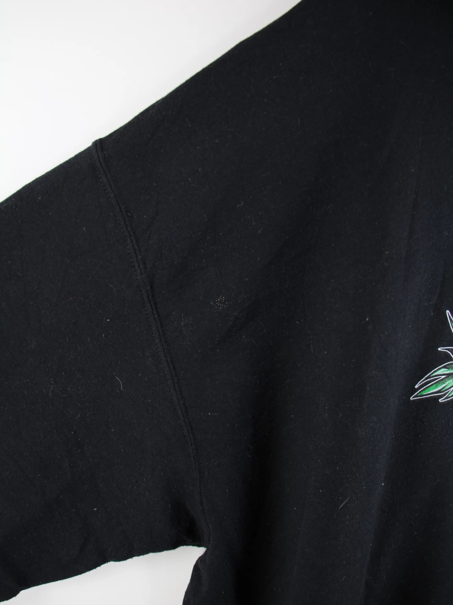 Gildan Hoodie Schwarz 4XL – Etikett