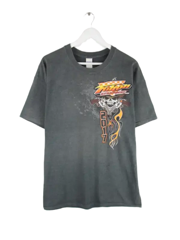 Gildan T-Shirt Grau XL – Vorderseite