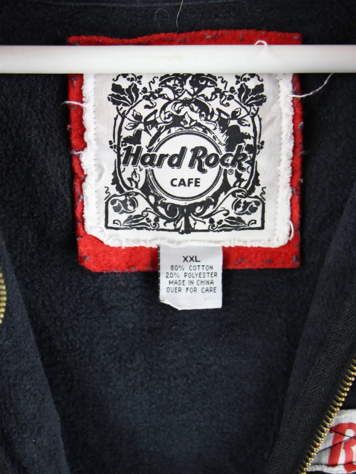 Hard Rock Cafe Hoodie Schwarz XXL – Detailbild 1