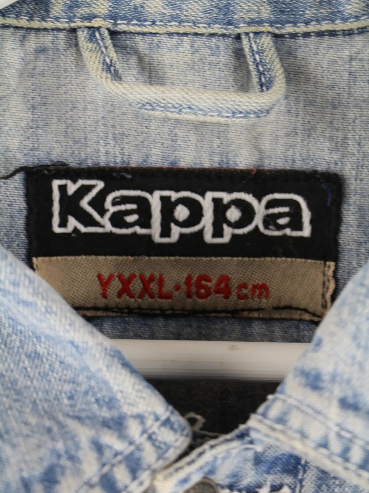 Kappa Jeansjacke Blau M – Etikett