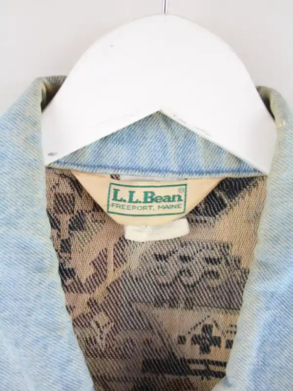 L.L. Bean Jeansjacke Blau M – Detailbild 4
