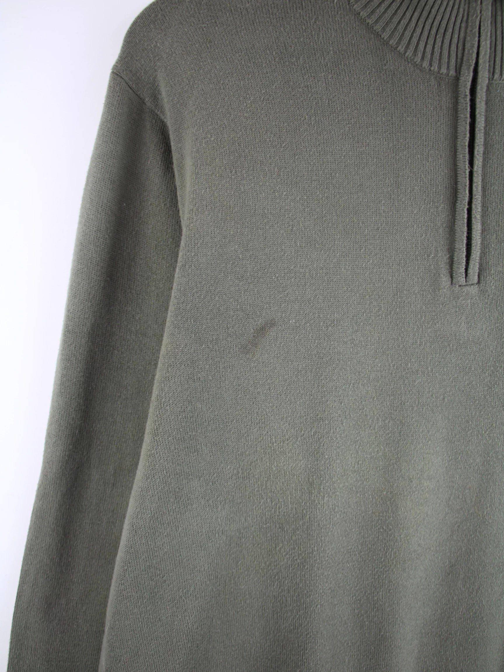 Lacoste Pullover Olive L – Etikett