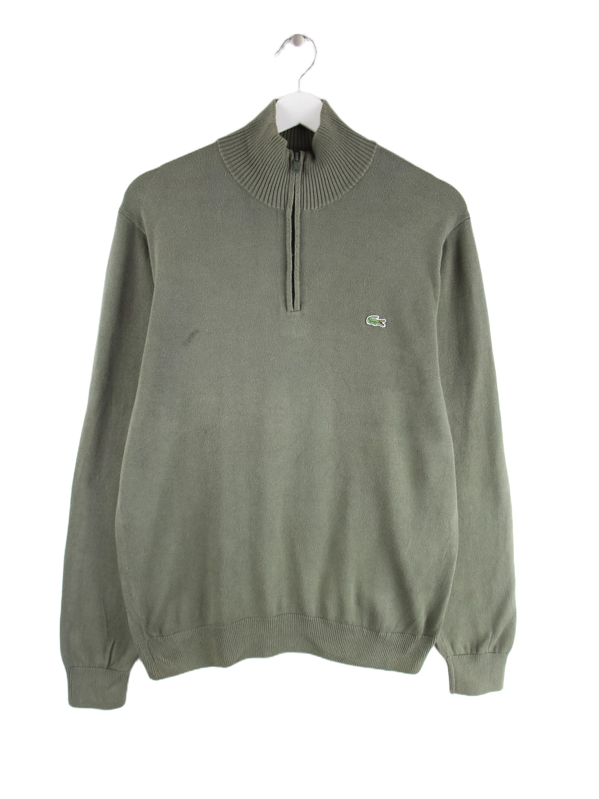 Lacoste Pullover Olive L – Vorderseite