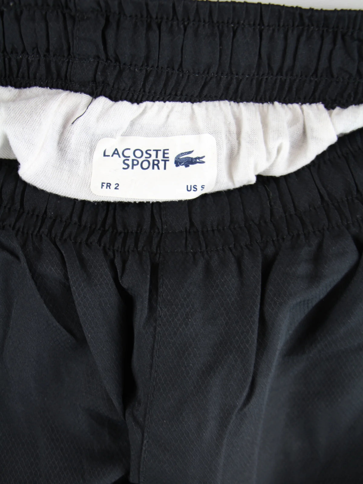 Lacoste Track Pants Schwarz S – Etikett