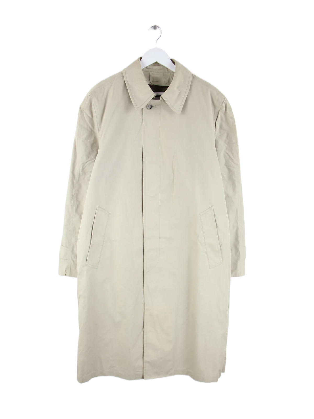 London Fog Mantel Beige L – Vorderseite