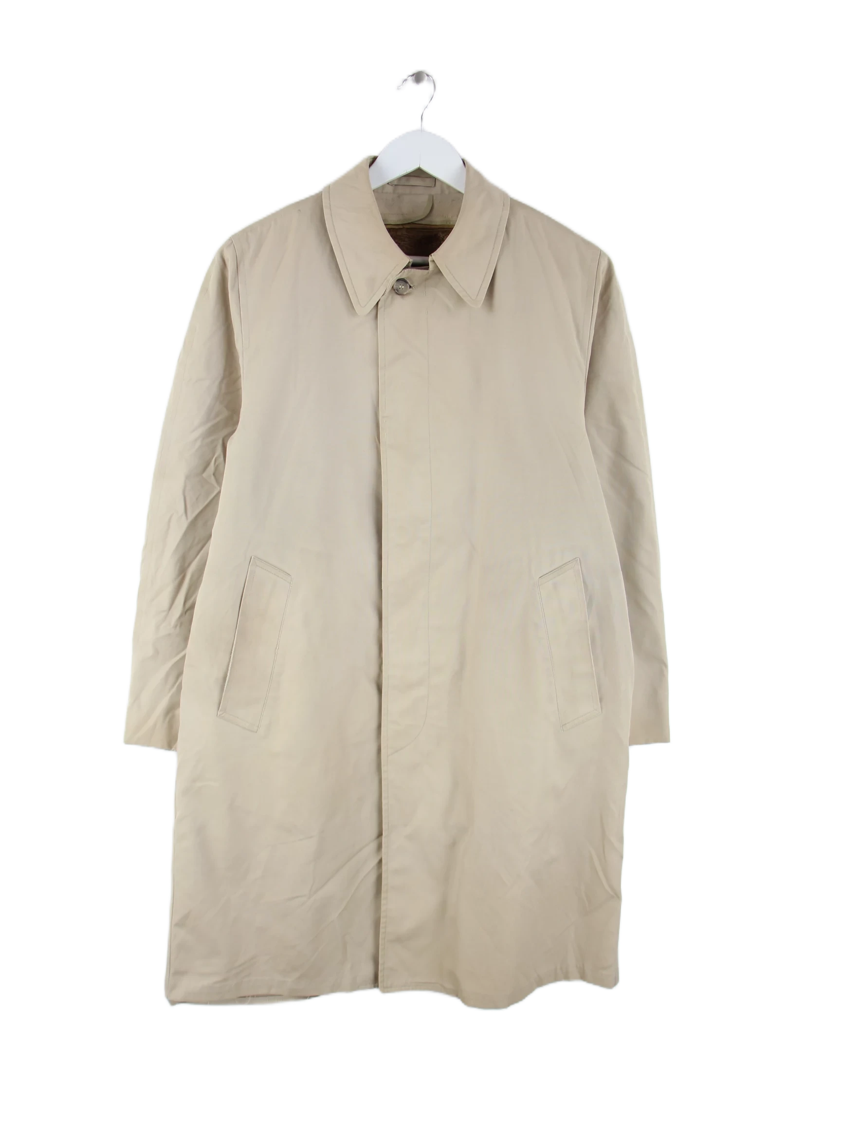 London Fog Mantel Beige L – Vorderseite