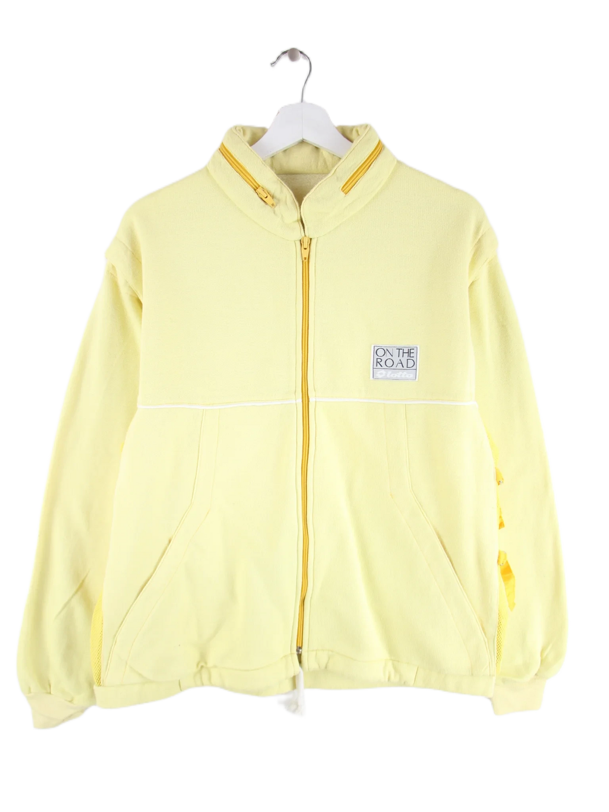 Lotto Sweatjacke Gelb S – Vorderseite