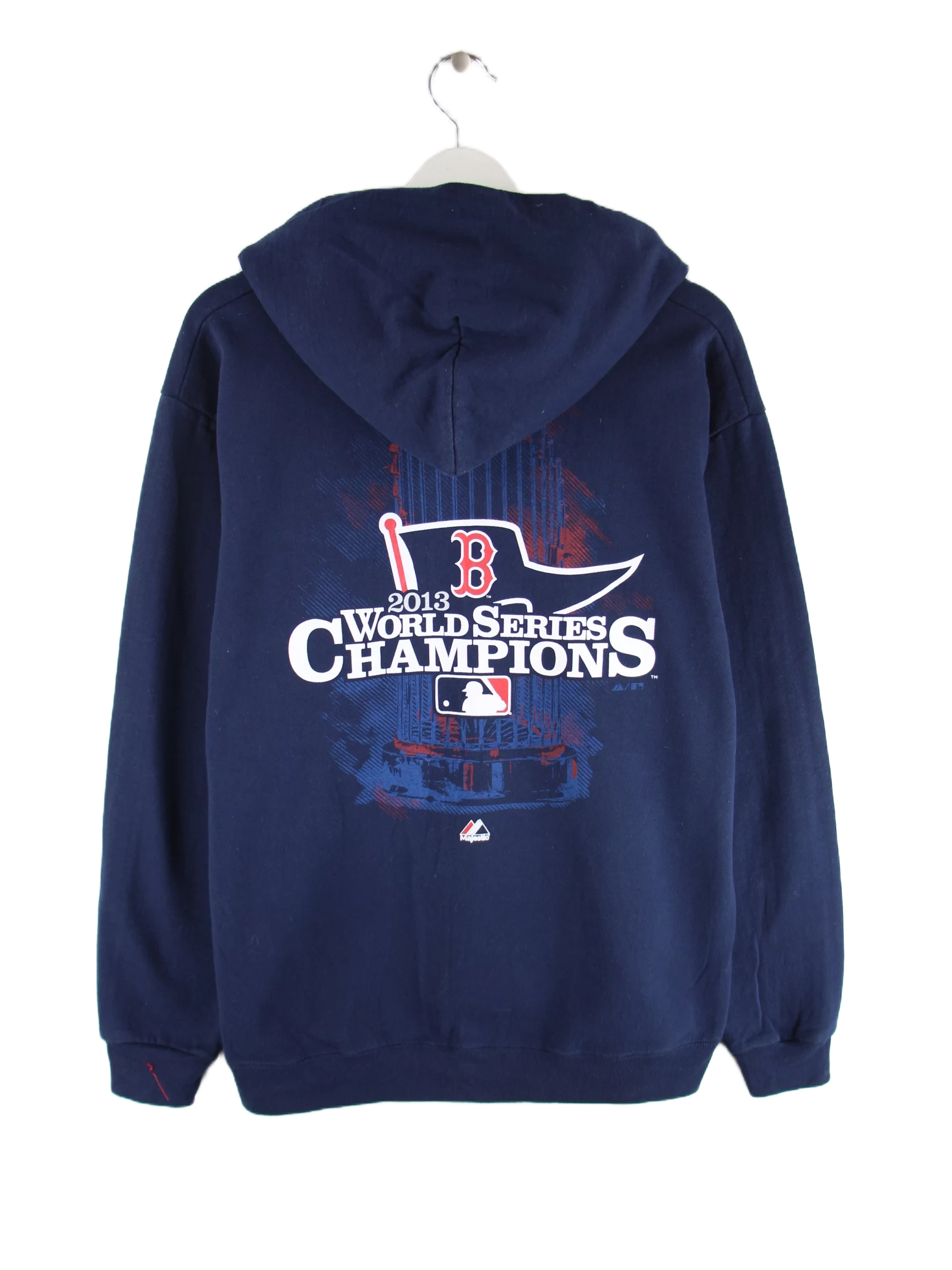 Majestic Hoodie Blau L – Rückseite
