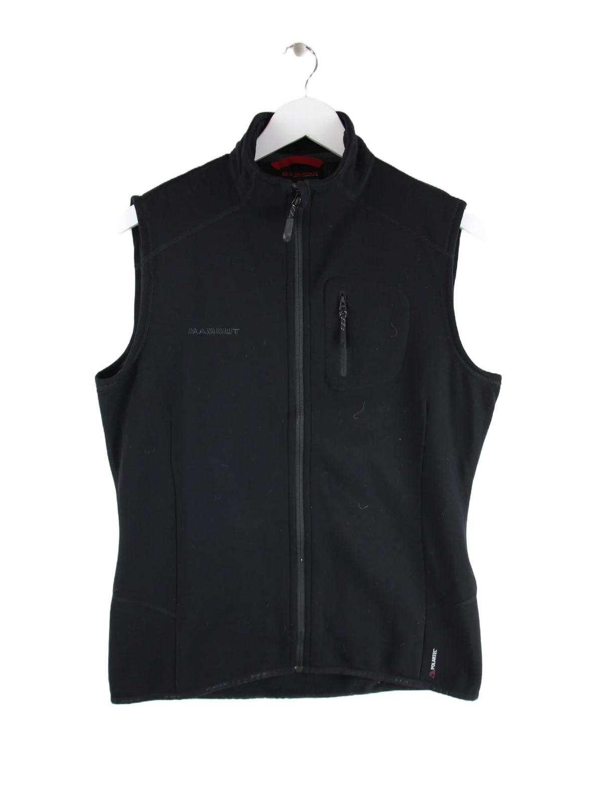 Mammut Weste Schwarz XL – Vorderseite