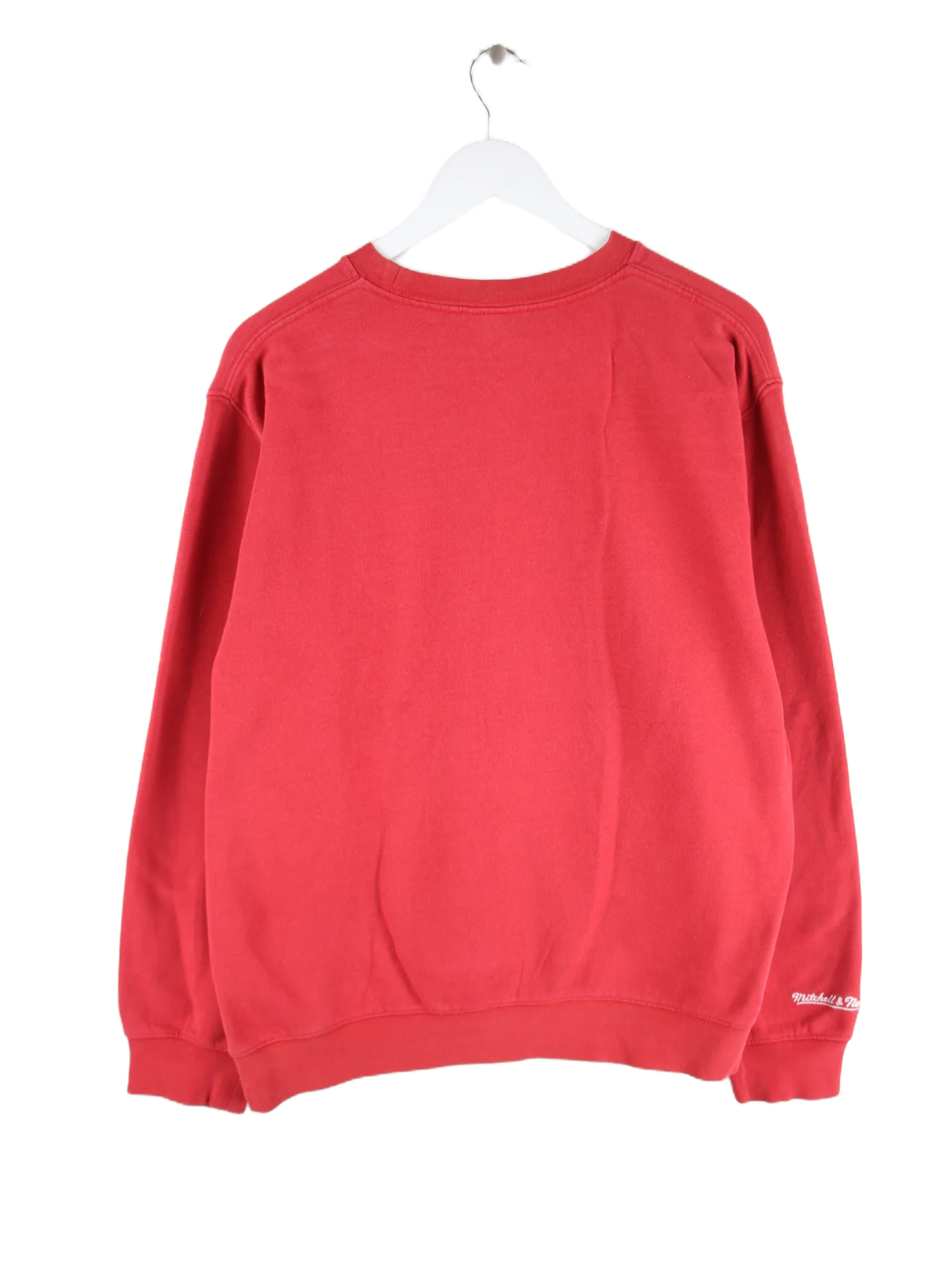 Mitchell & Ness Sweater Rot L – Rückseite