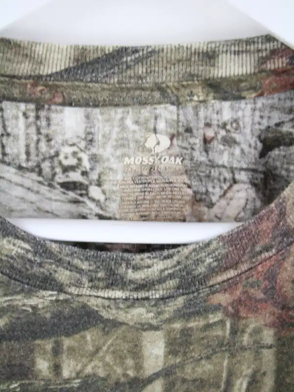 Mossy Oak T-Shirt Mehrfarbig XXL – Etikett