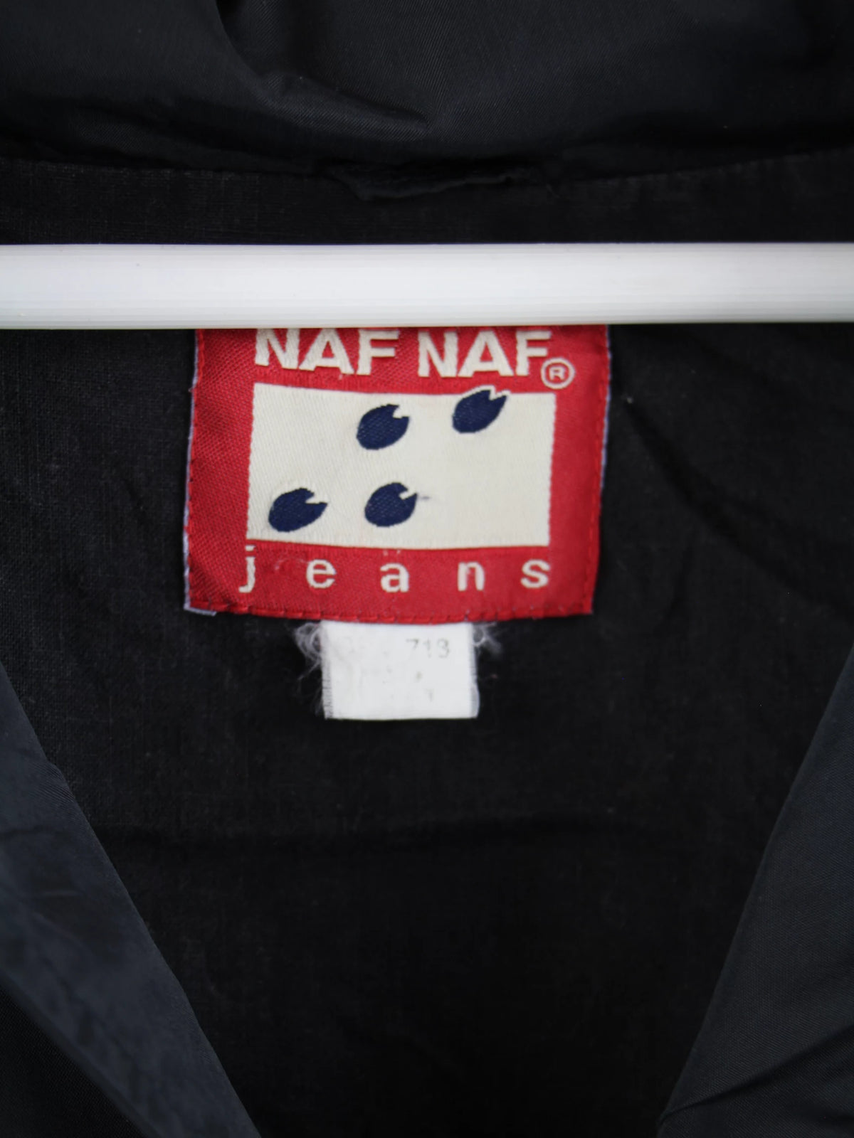 Naf Naf Leichte Jacke Schwarz L – Etikett