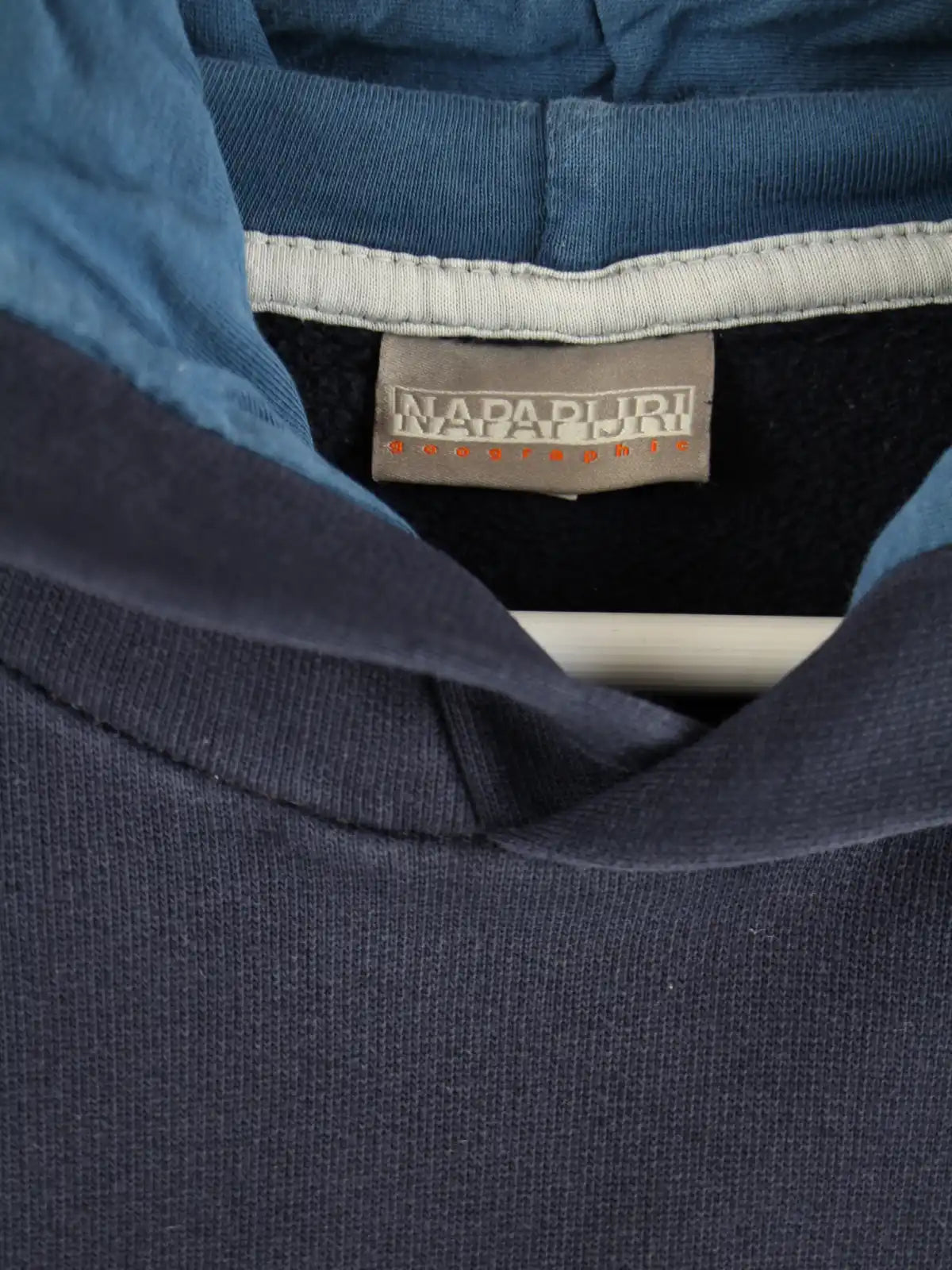 Napapijri Hoodie Blau M – Etikett