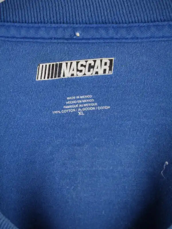 Nascar T-Shirt Blau XL – Etikett