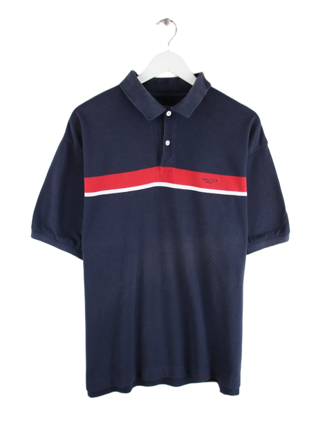 Nautica Polo Blau XL – Vorderseite