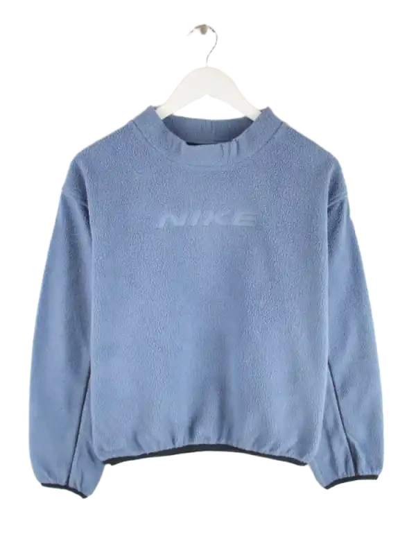 Nike Fleece Blau S – Vorderseite