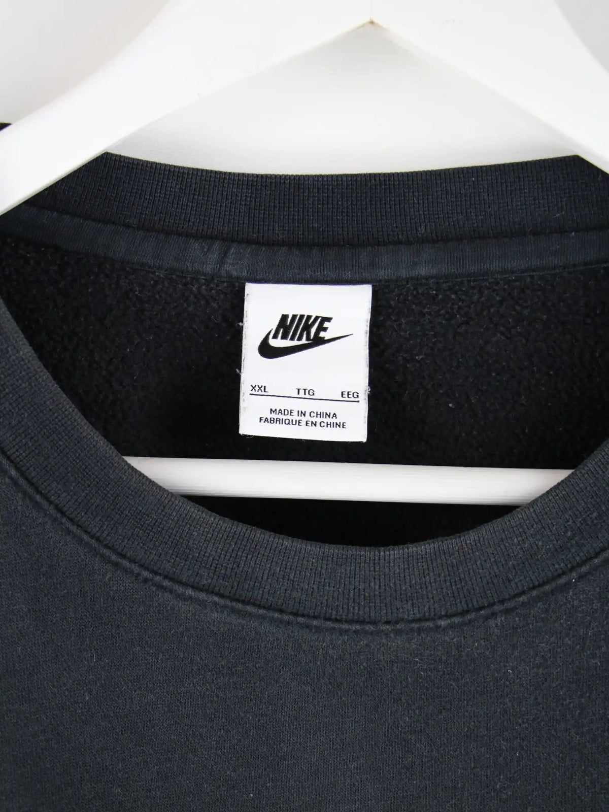 Nike Sweater Schwarz XXL – Etikett
