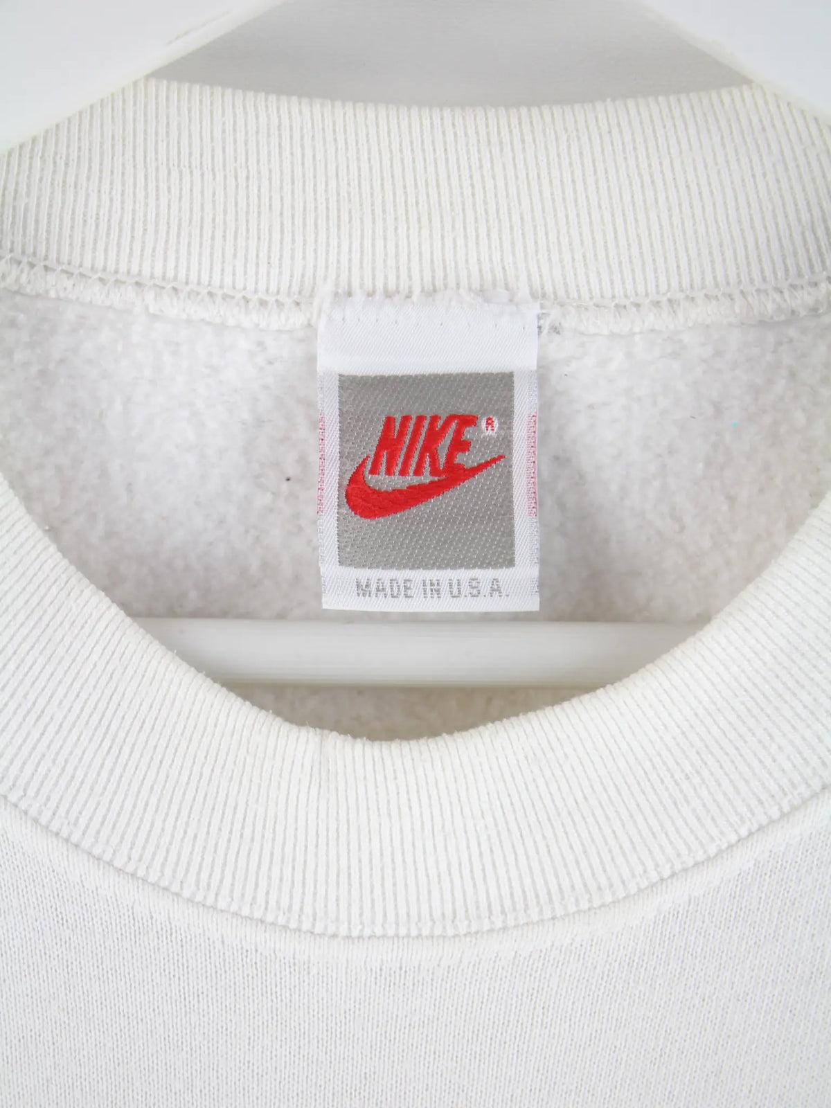 Nike Sweater Weiß XL – Etikett