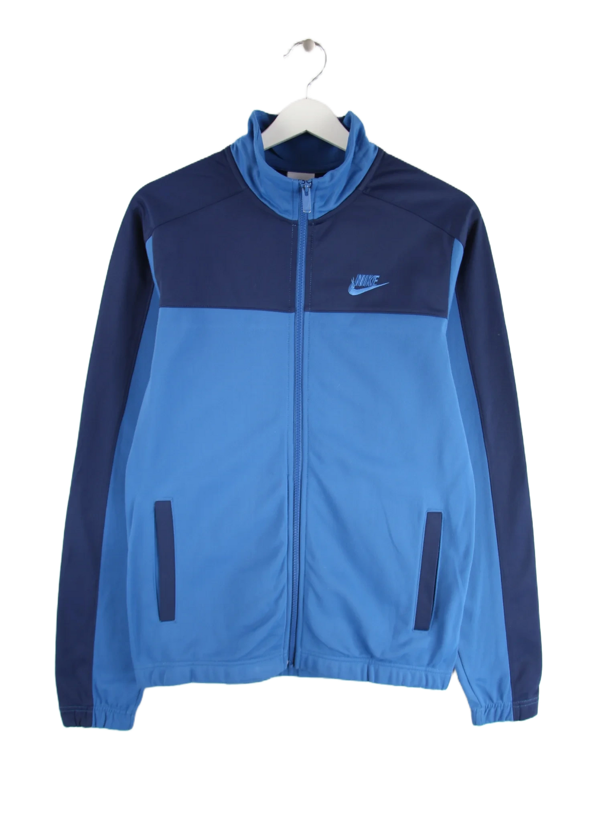 Nike Trainingsjacke Blau L – Vorderseite