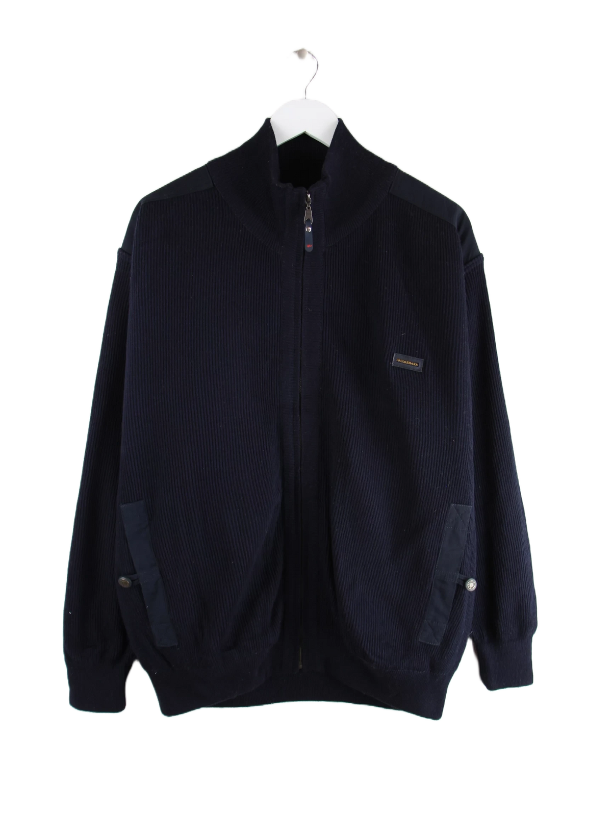 Paul & Shark Strickjacke Blau XL – Vorderseite