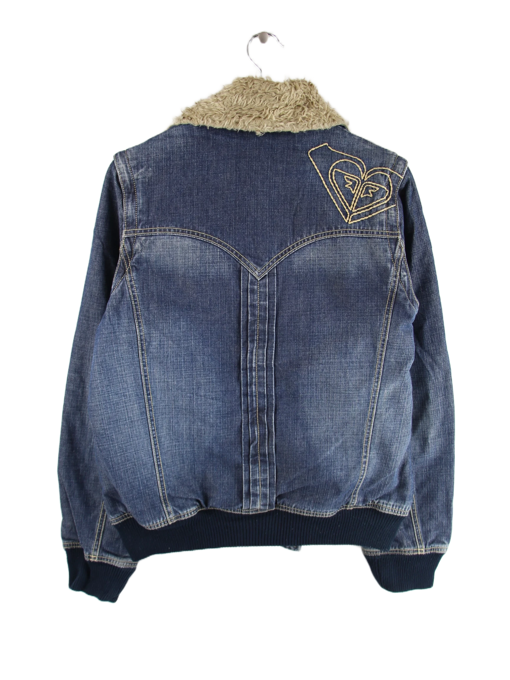 Quiksilver Jeansjacke Blau L – Rückseite