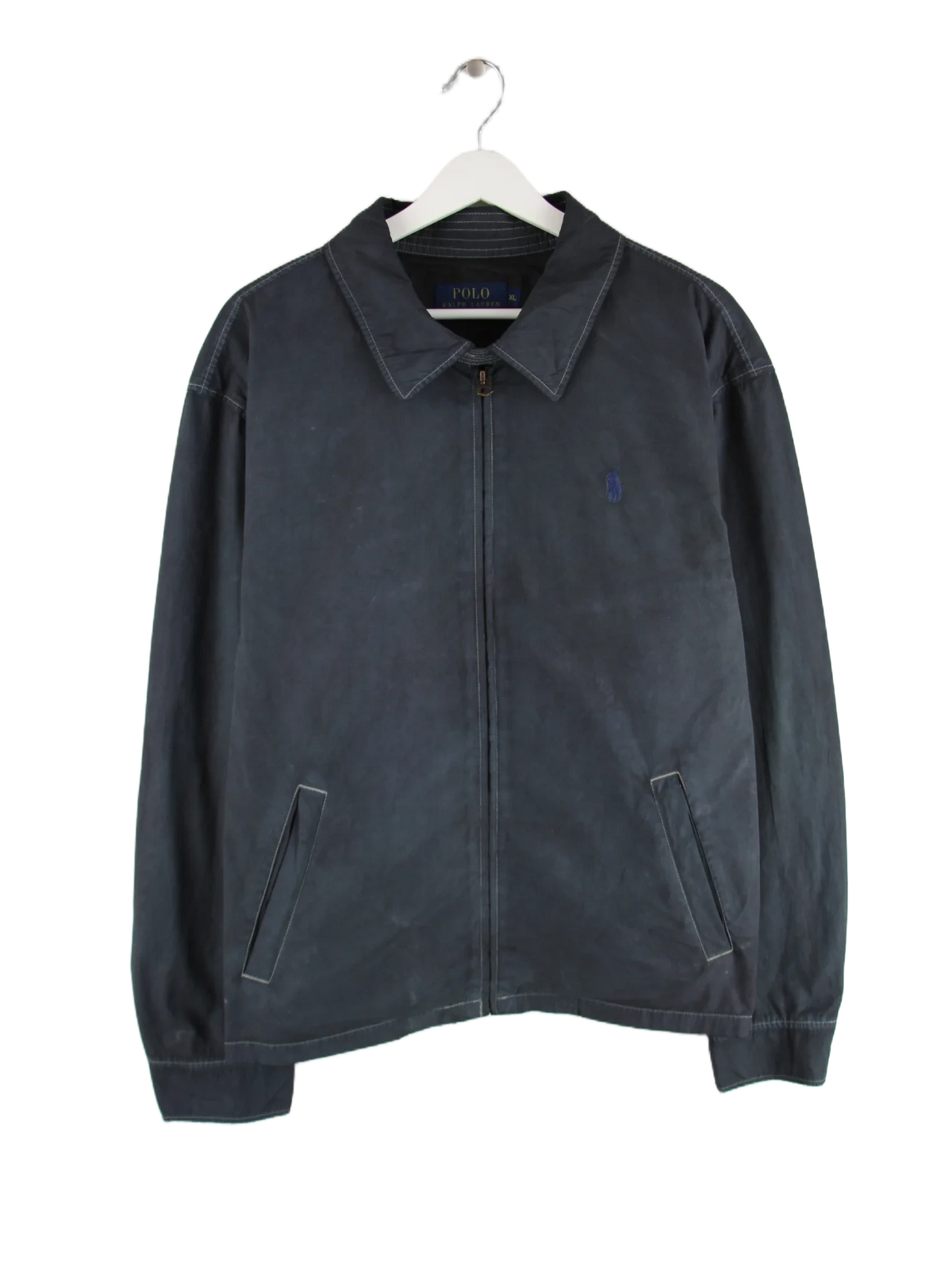 Ralph Lauren Jacke Grau XL – Vorderseite