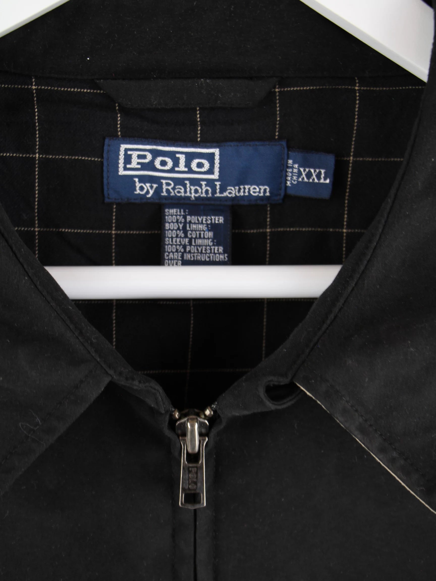 Ralph Lauren Jacke Schwarz XXL – Etikett