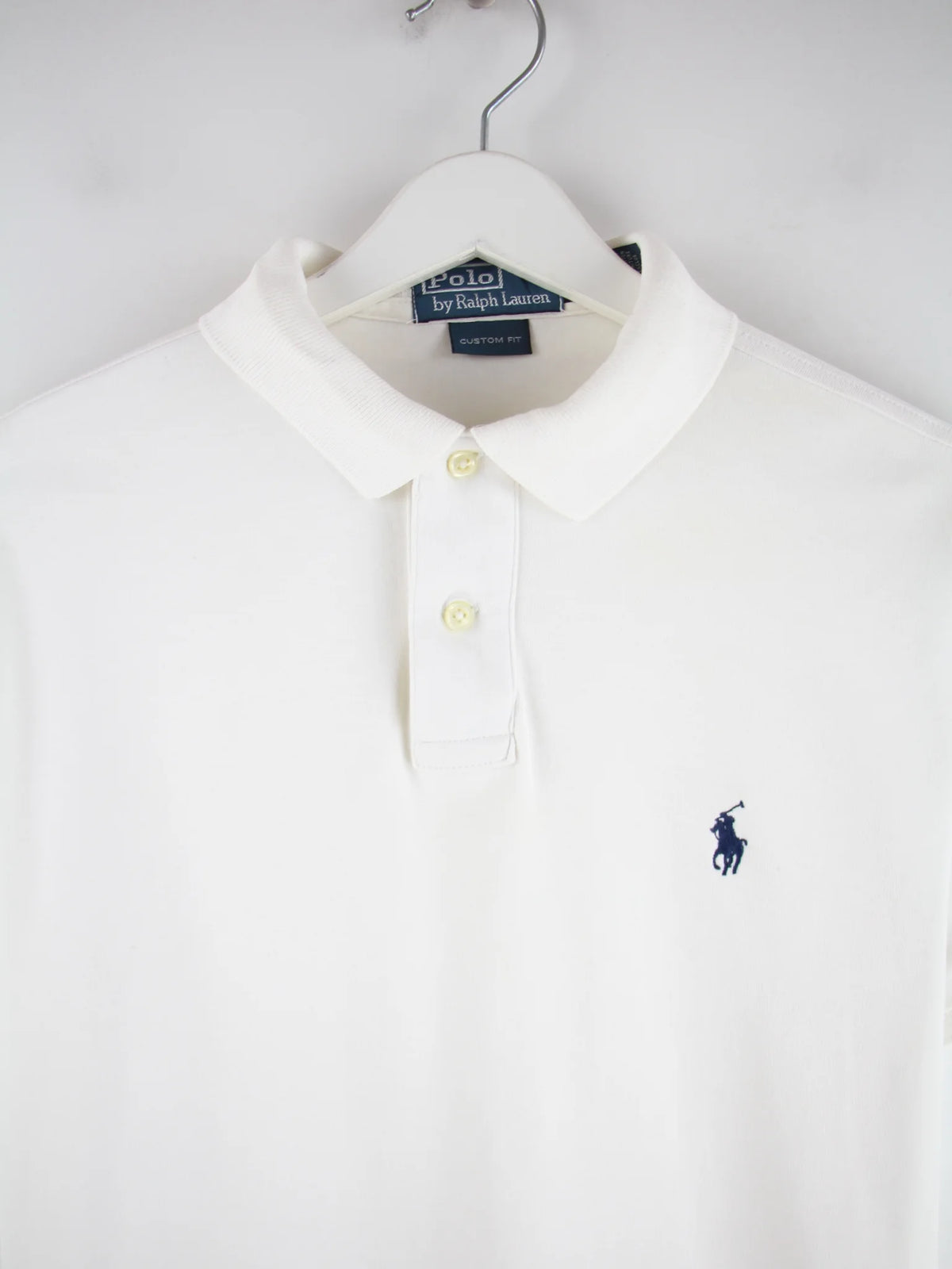 Ralph Lauren Polo Weiß S – Etikett