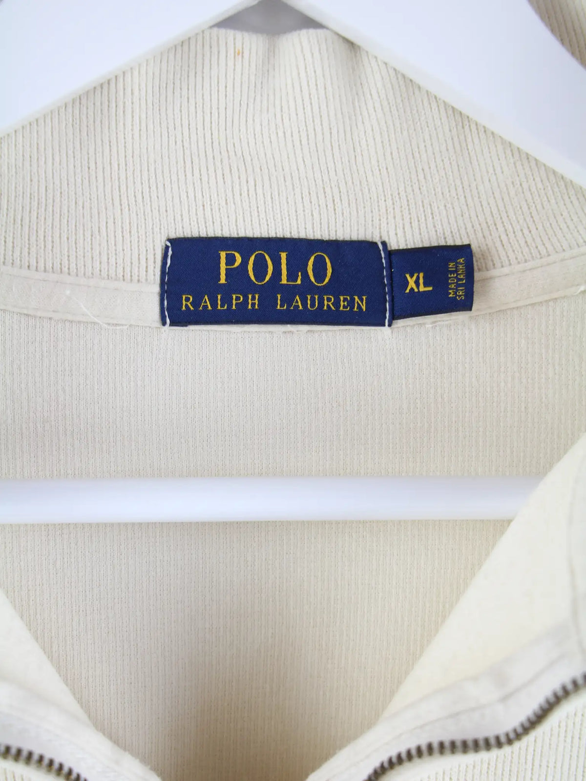 Ralph Lauren Pullover Beige XL – Etikett