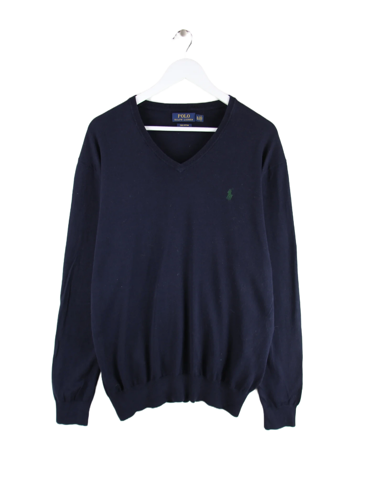 Ralph Lauren Pullover Blau XL – Vorderseite
