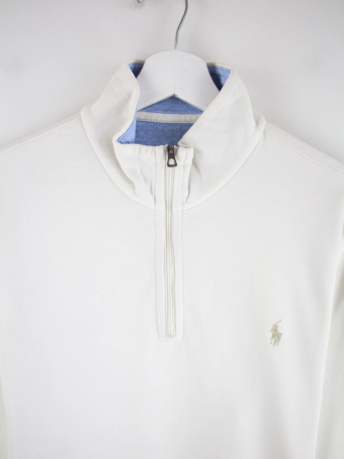 Ralph Lauren Sweater Weiß L – Etikett