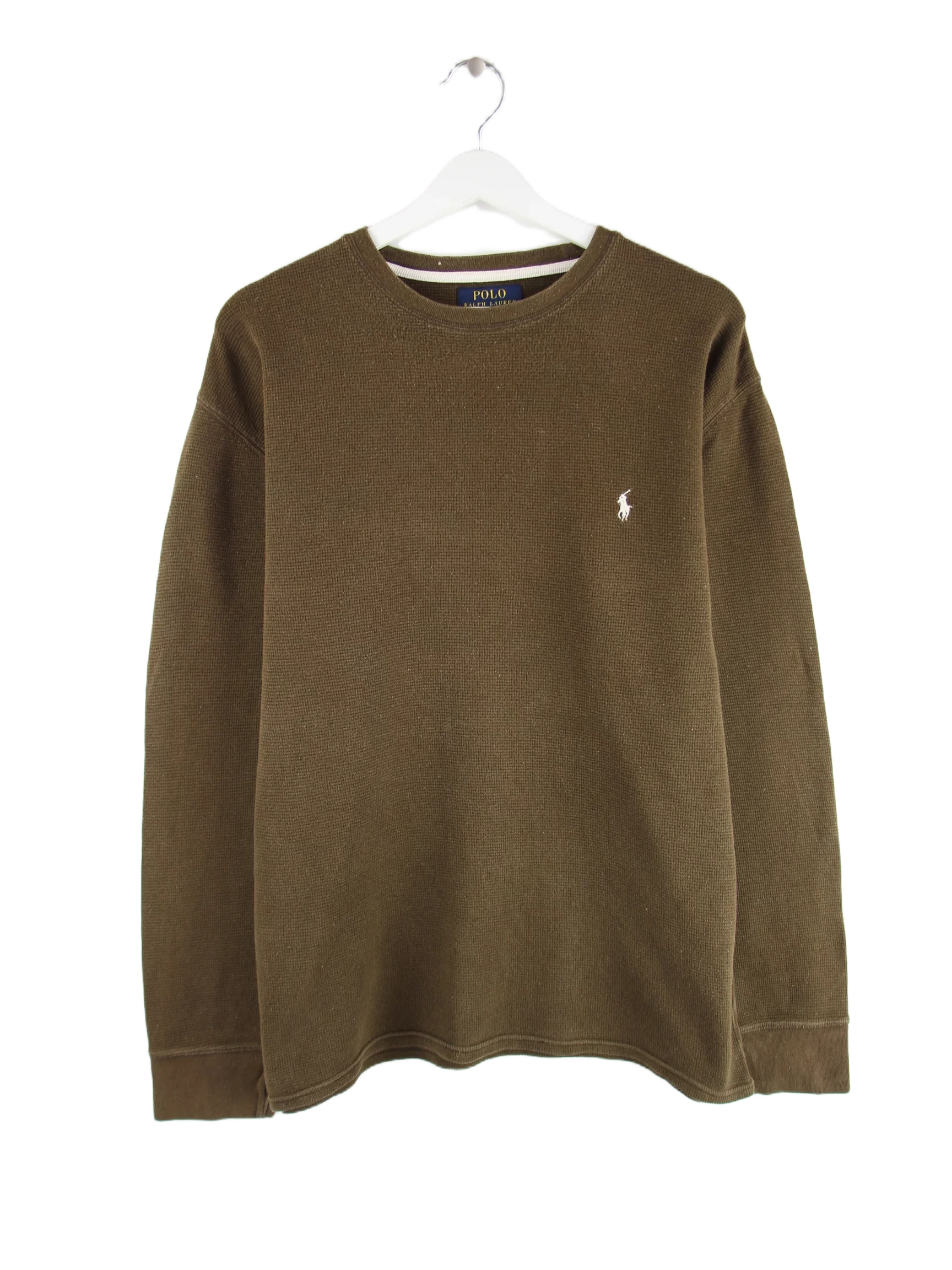 Ralph Lauren Sweatshirt Braun XL – Vorderseite