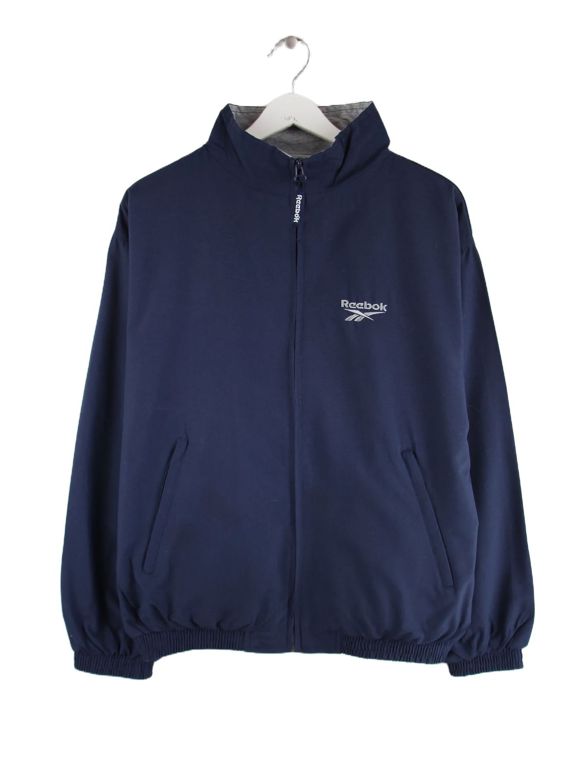 Reebok Leichte Jacke Blau L – Vorderseite