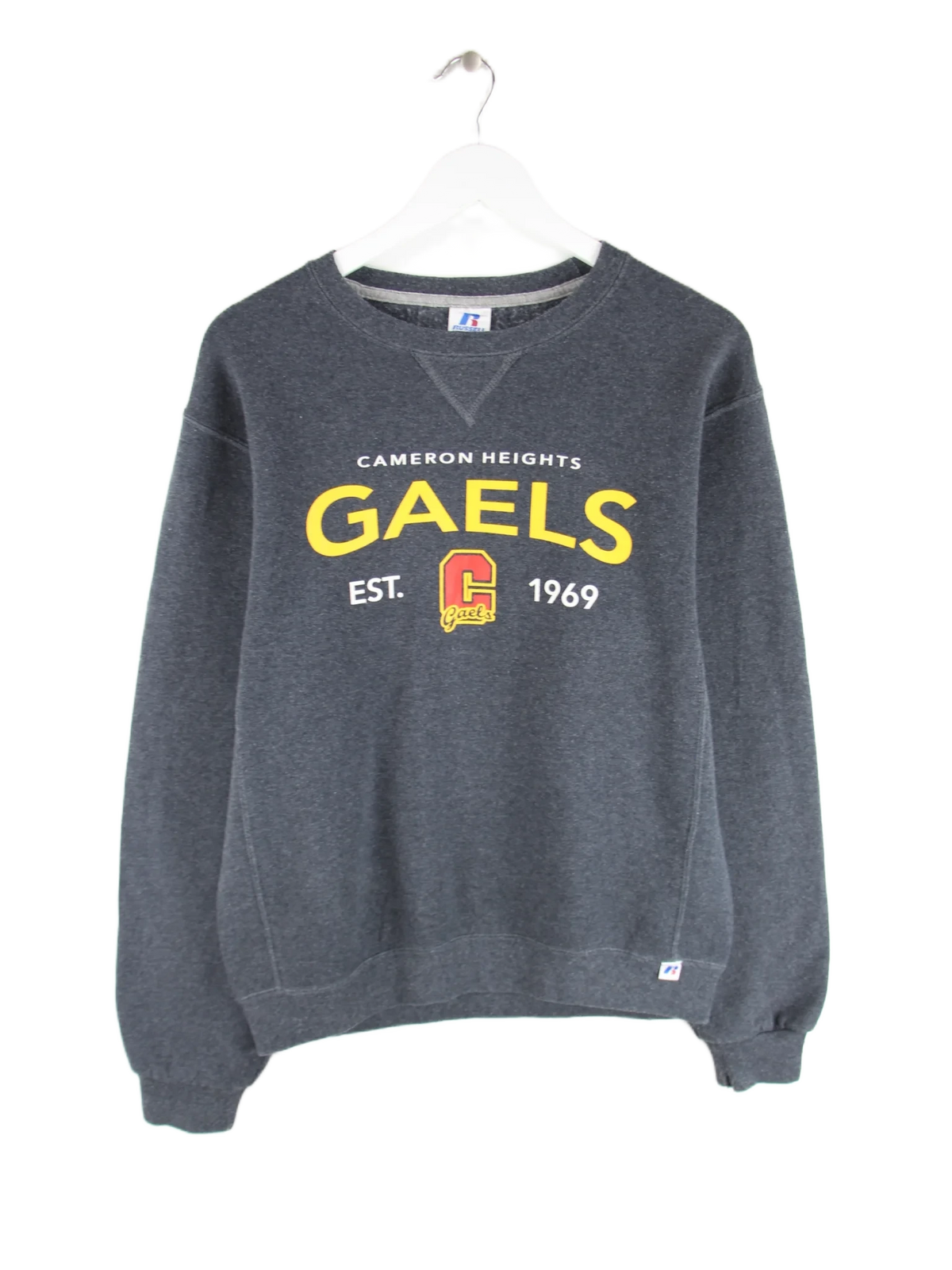 Russell Athletic Sweater Grau M – Vorderseite