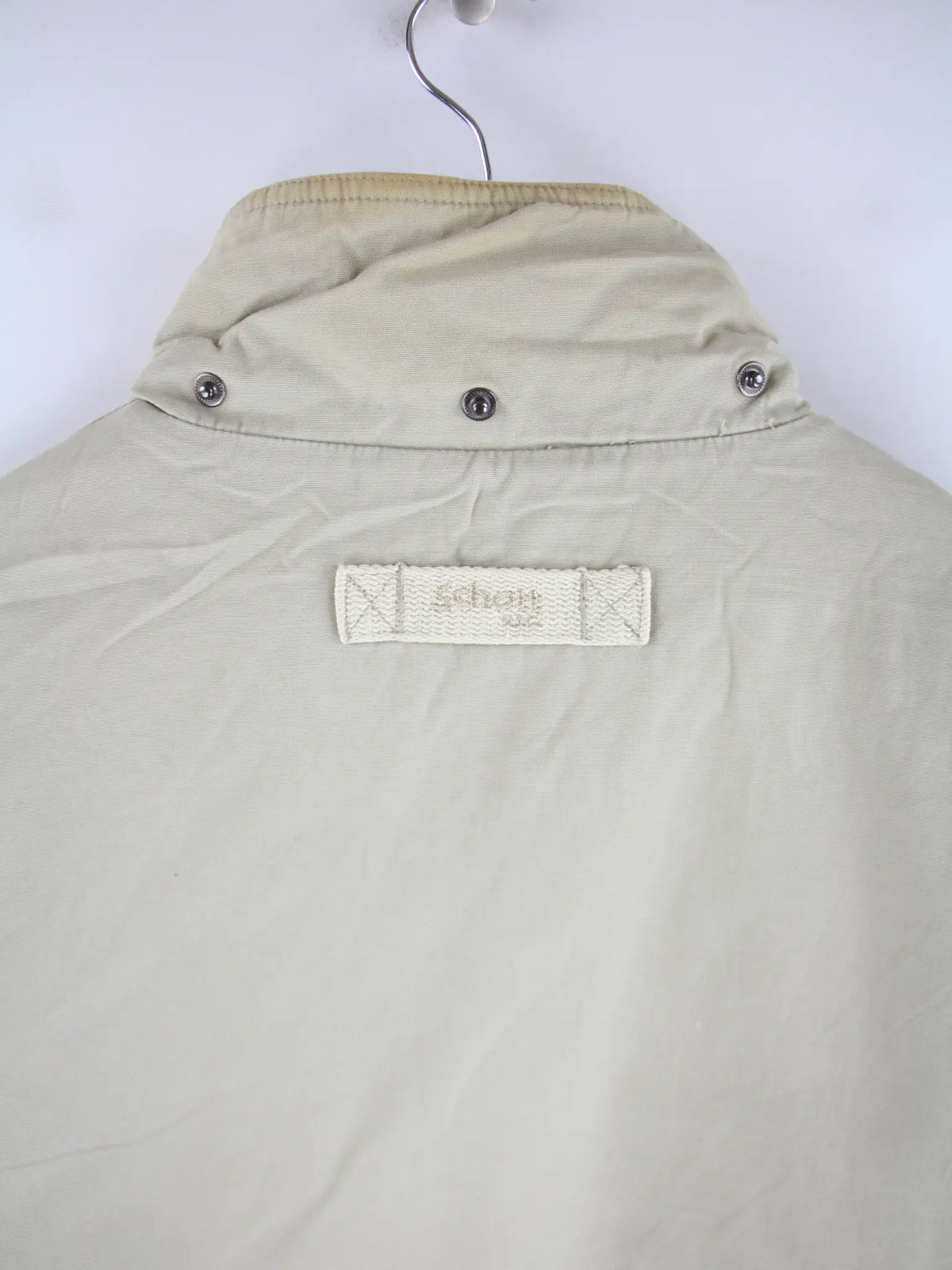 Schott Jacke Beige M – Detailbild 3