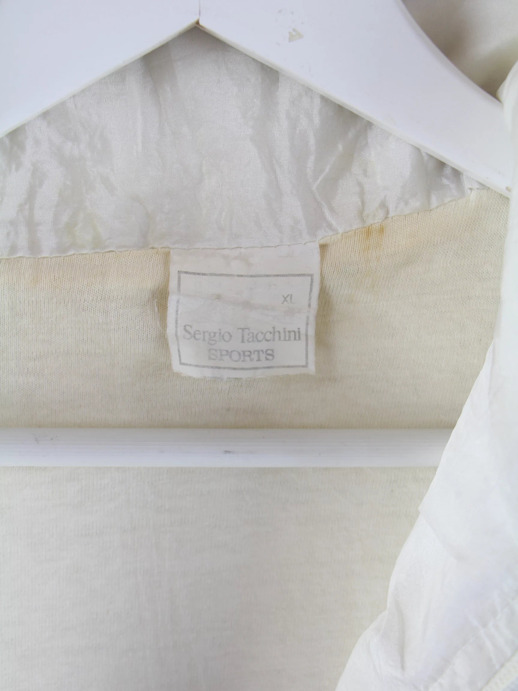 Sergio Tacchini Leichte Jacke Beige XL – Detailbild 2
