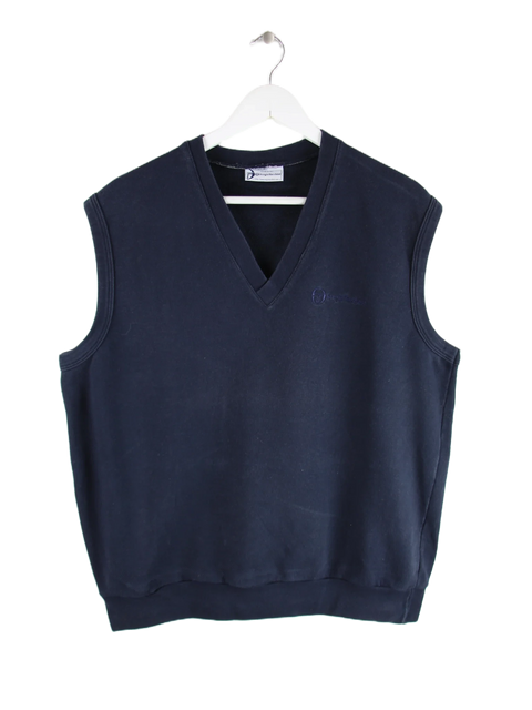 Sergio Tacchini Pullunder Blau L – Vorderseite