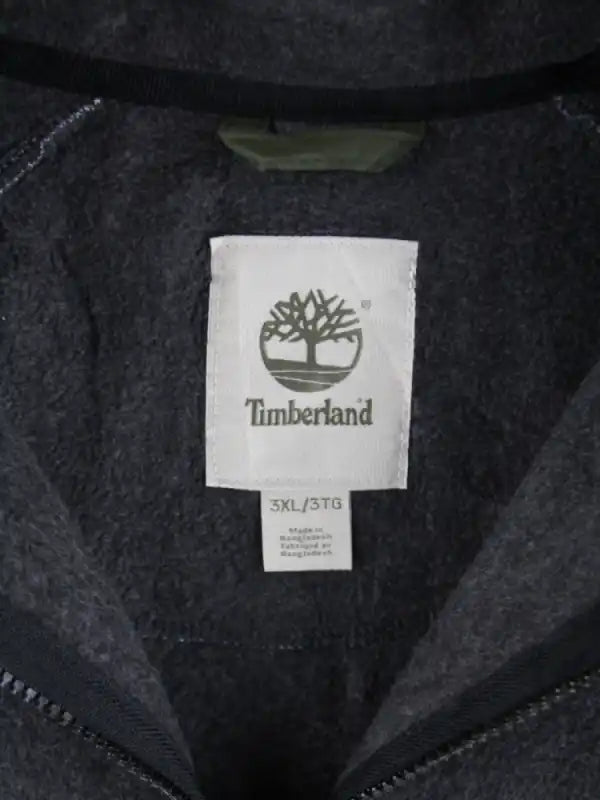 Timberland Fleece Grau 3XL – Etikett