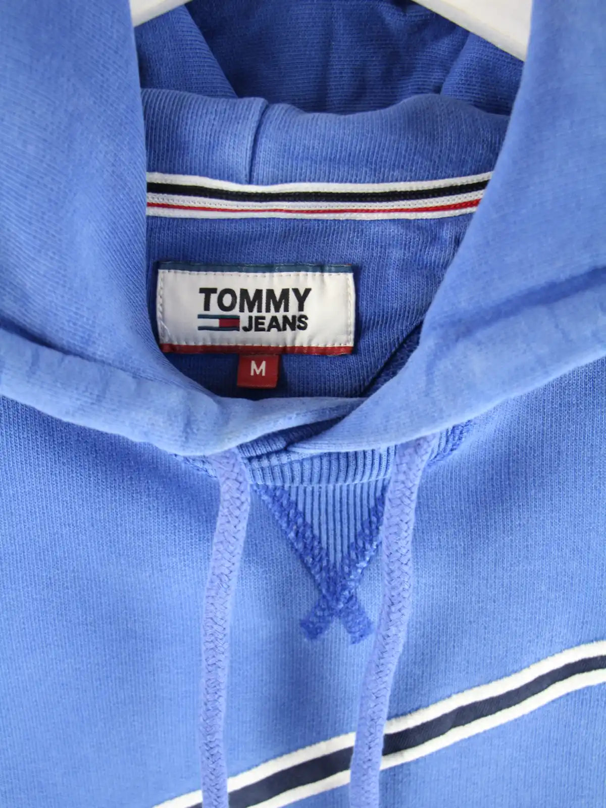 Tommy Hilfiger Hoodie Blau M – Etikett