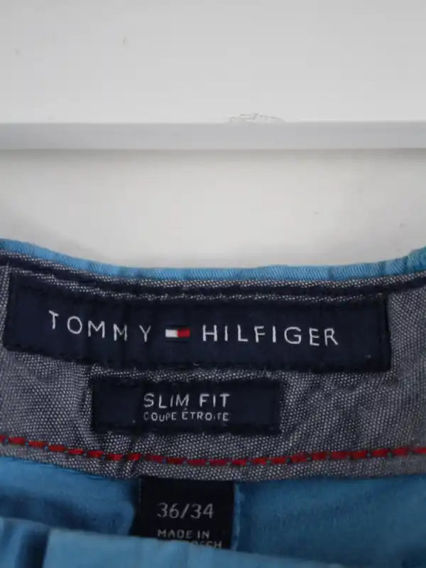 Tommy Hilfiger Hose Blau – Detailansicht Vorderseite